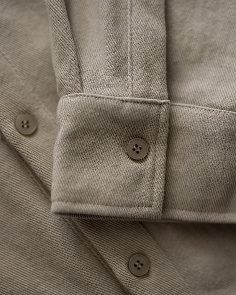 Signature Oversized Long Sleeve Shirt