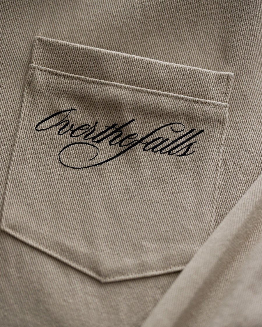 Signature Oversized Long Sleeve Shirt